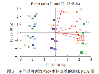 【智能感官】西紅柿燉牛腩菜肴的品質評價5